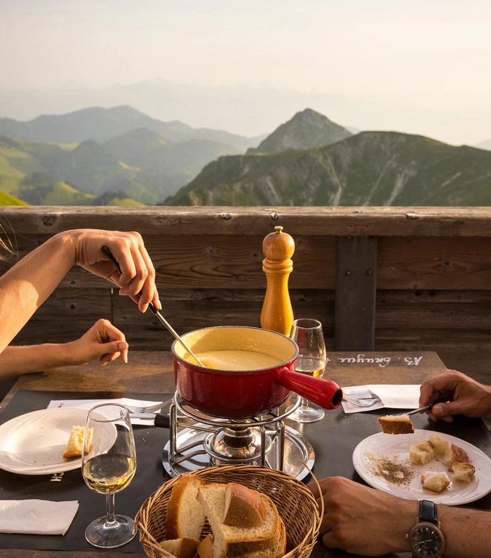 fondue, tour du lịch Châu Âu