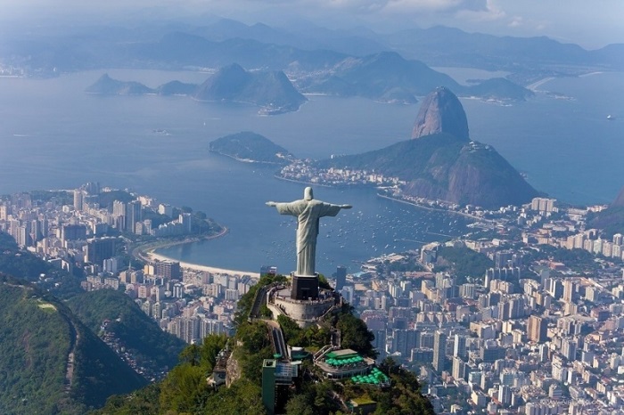 tour du lịch Brazil ngắm tượng chúa cứu thế